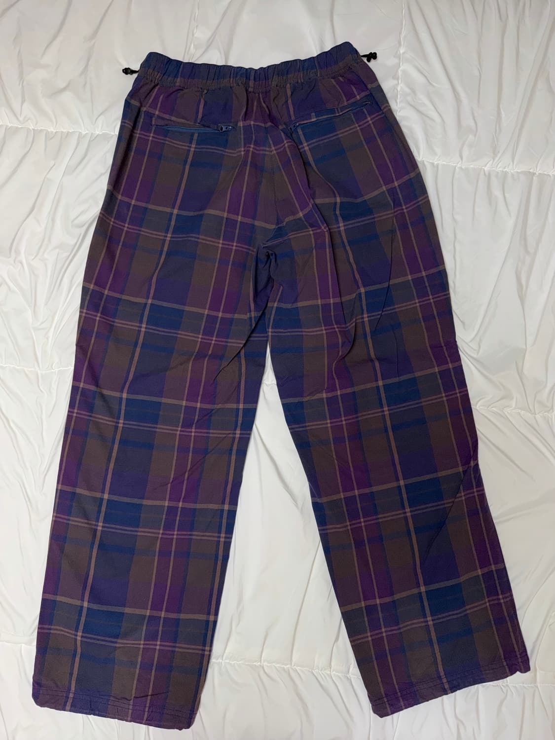 슈프림 코튼 신치 팬츠 플레이드 - 24SS 상품이미지2