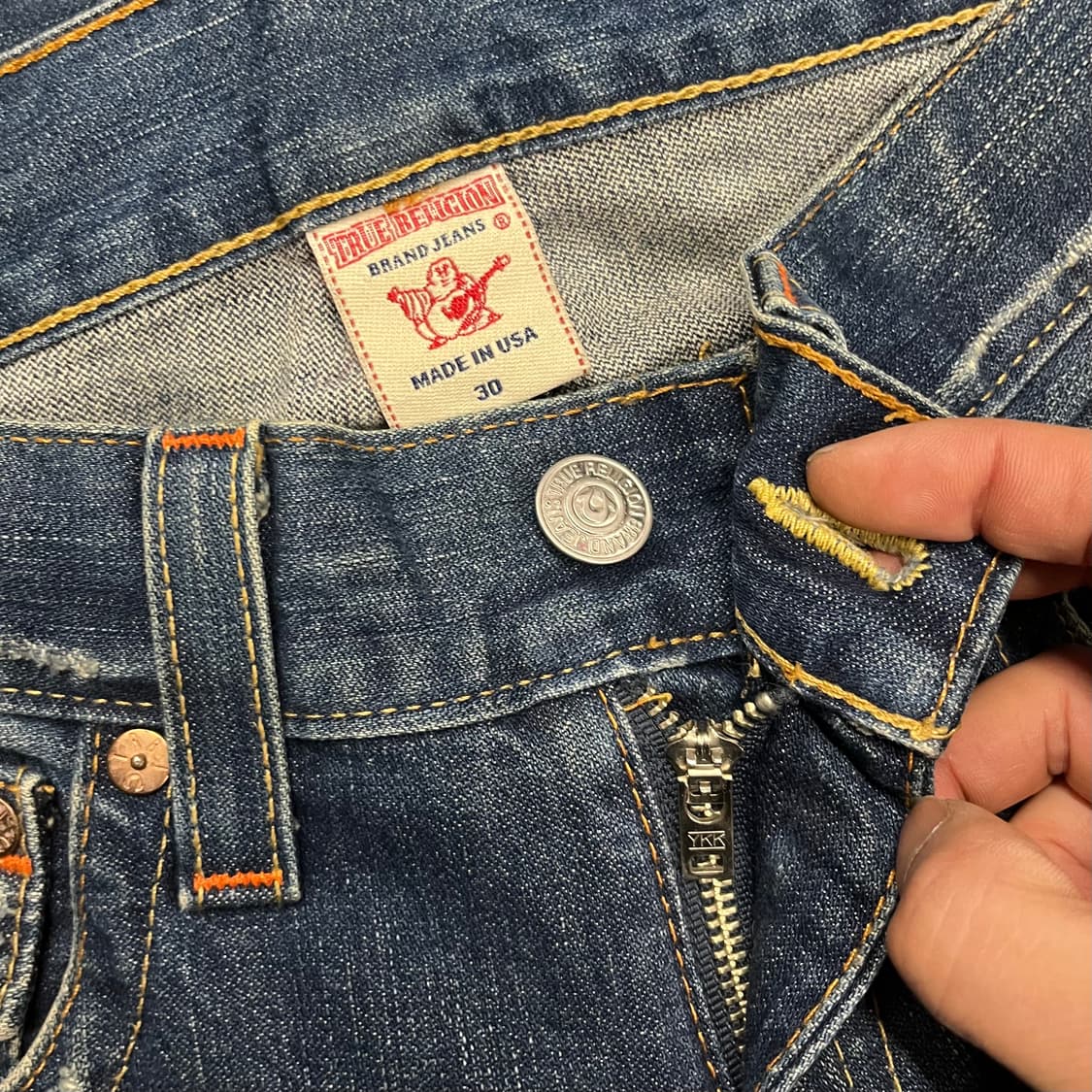 트루릴리젼 빌리 데님 부츠컷 (32“) 상품이미지5