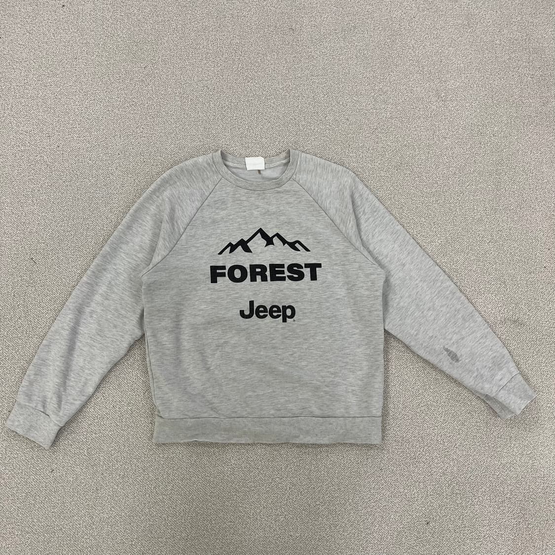 [S] 지프 클래식핏 맨투맨 스웻셔츠 0115M1 상품이미지1