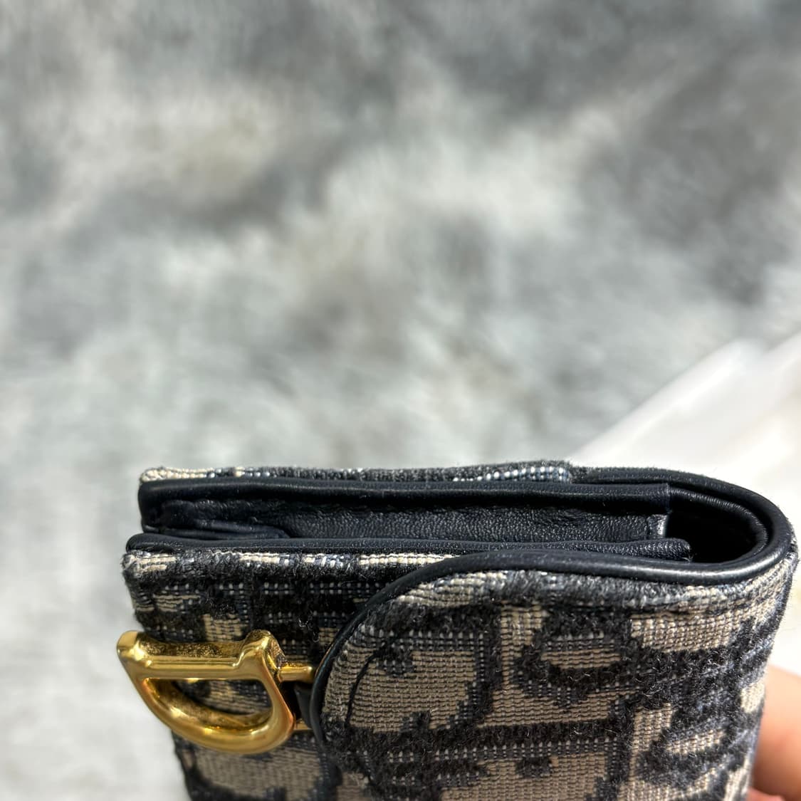 풀박스 디올 오블리크 새들 카드지갑 상품이미지3