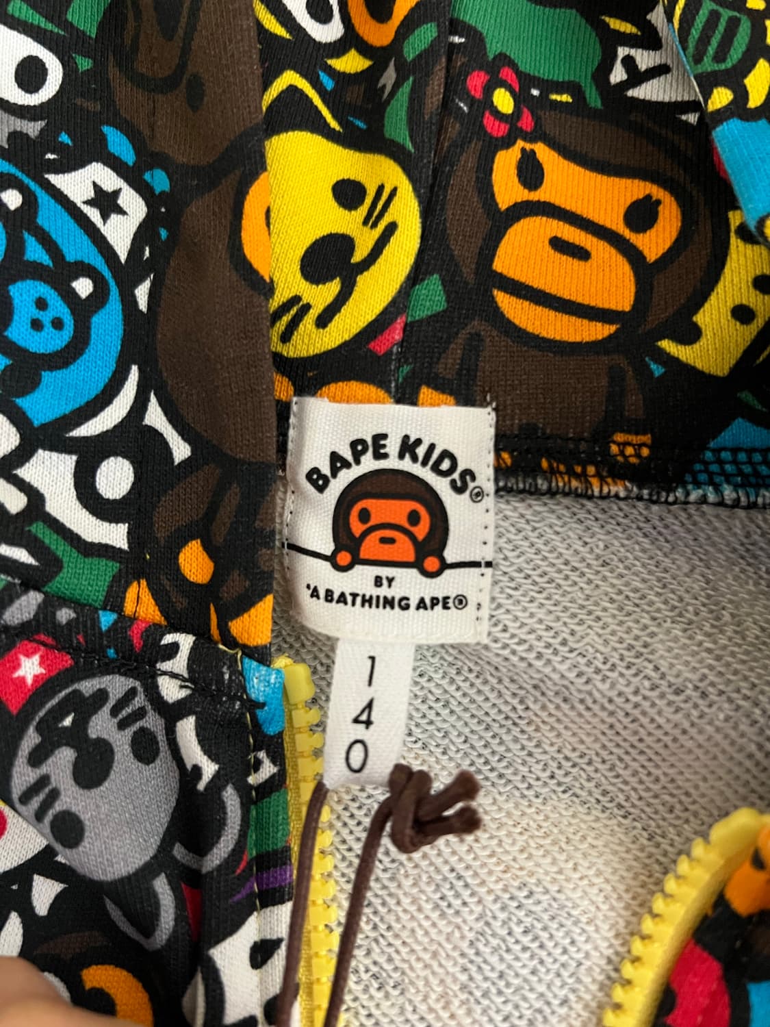 베이프 베이비 마일로 후드집업 상품이미지2