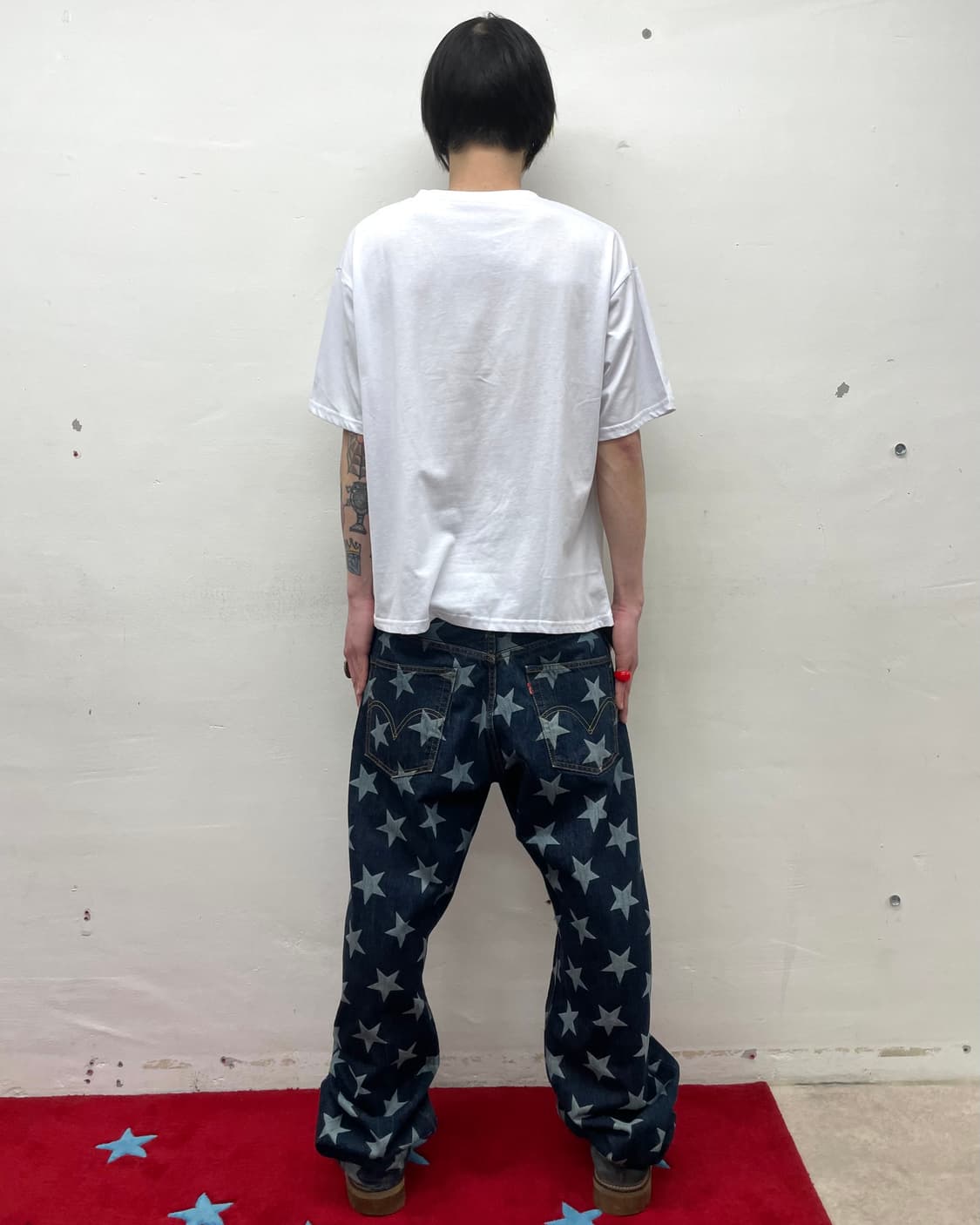 3D Panda White T-shirt 상품이미지3