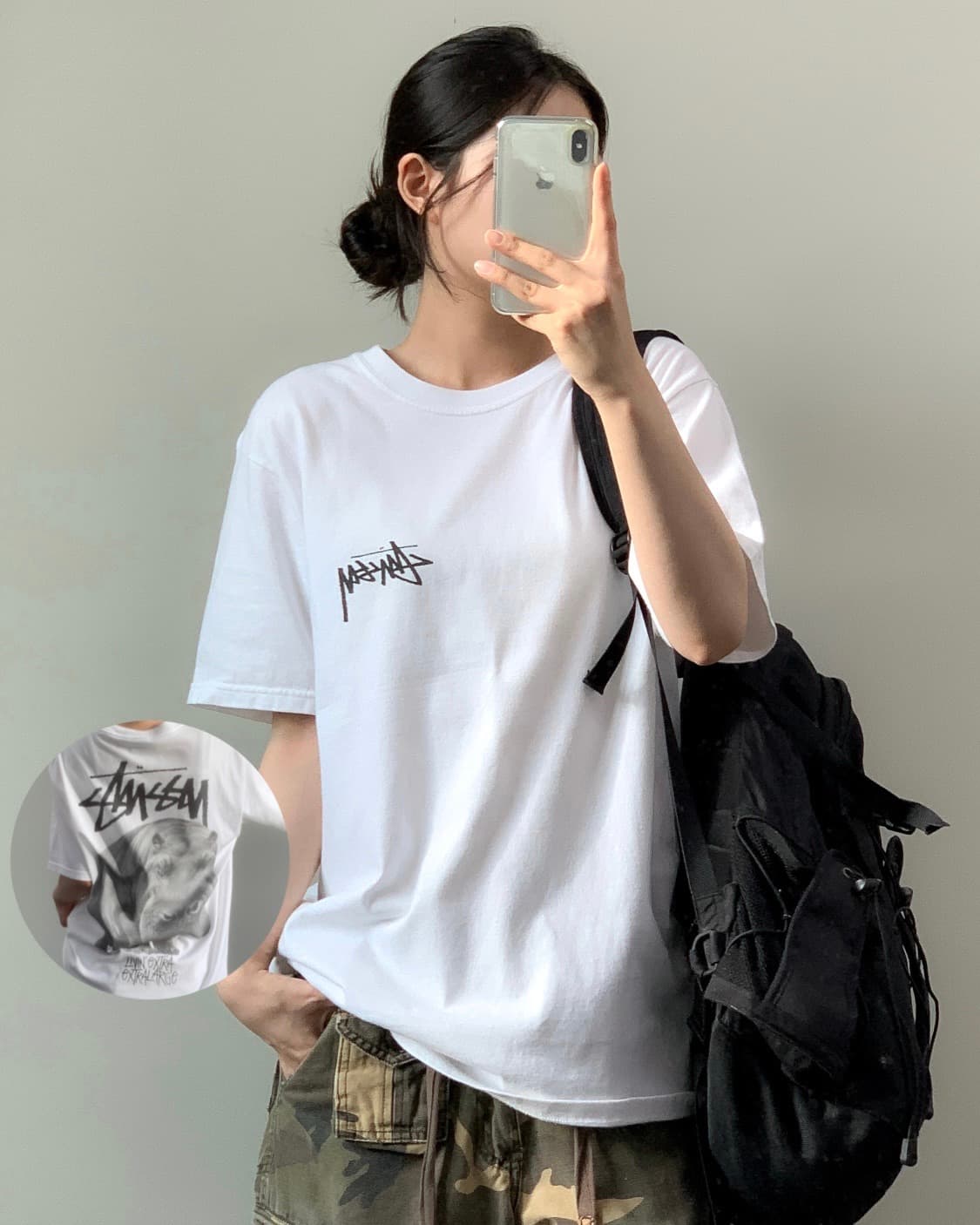 스투시 하마 반팔티 상품이미지1