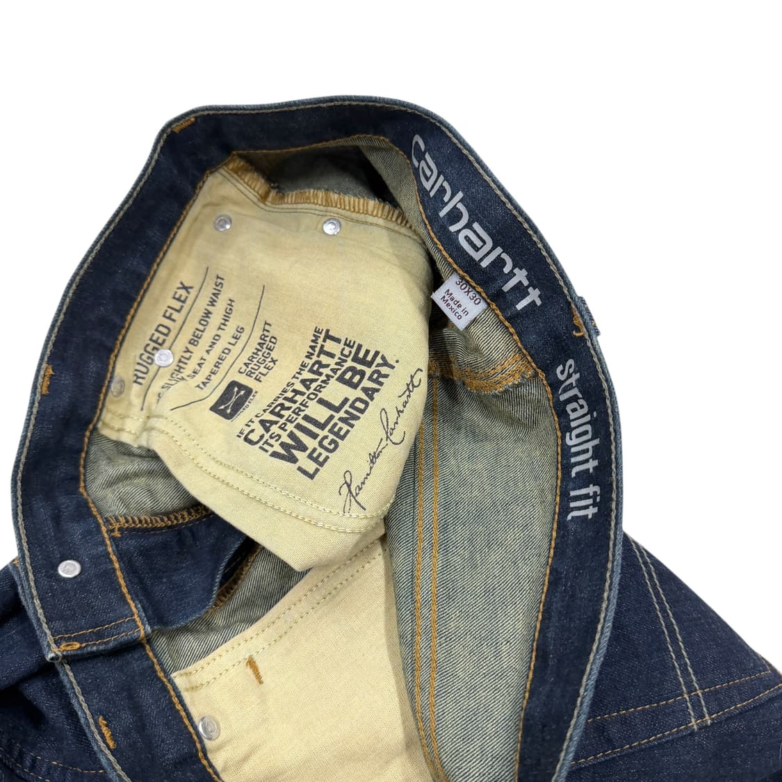 칼하트 빈티지 스트레이트 핏 데님팬츠 바지 30 상품이미지4