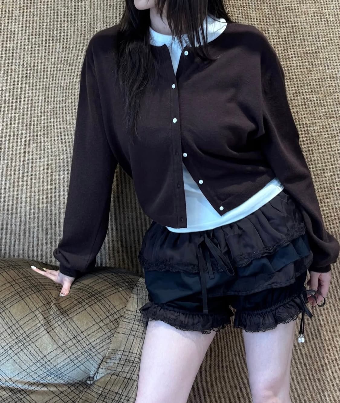 글로니 클래식 루즈핏 가디건 카디건 상품이미지2