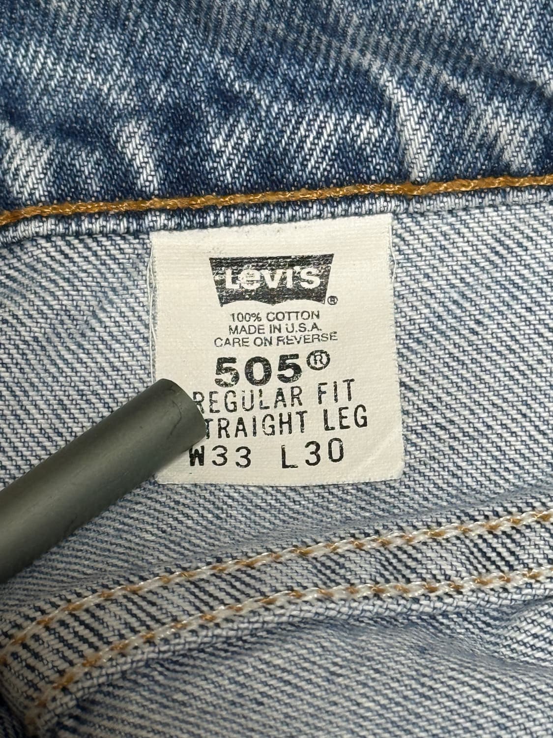 90s 리바이스 505 usa 오렌지탭 상품이미지3