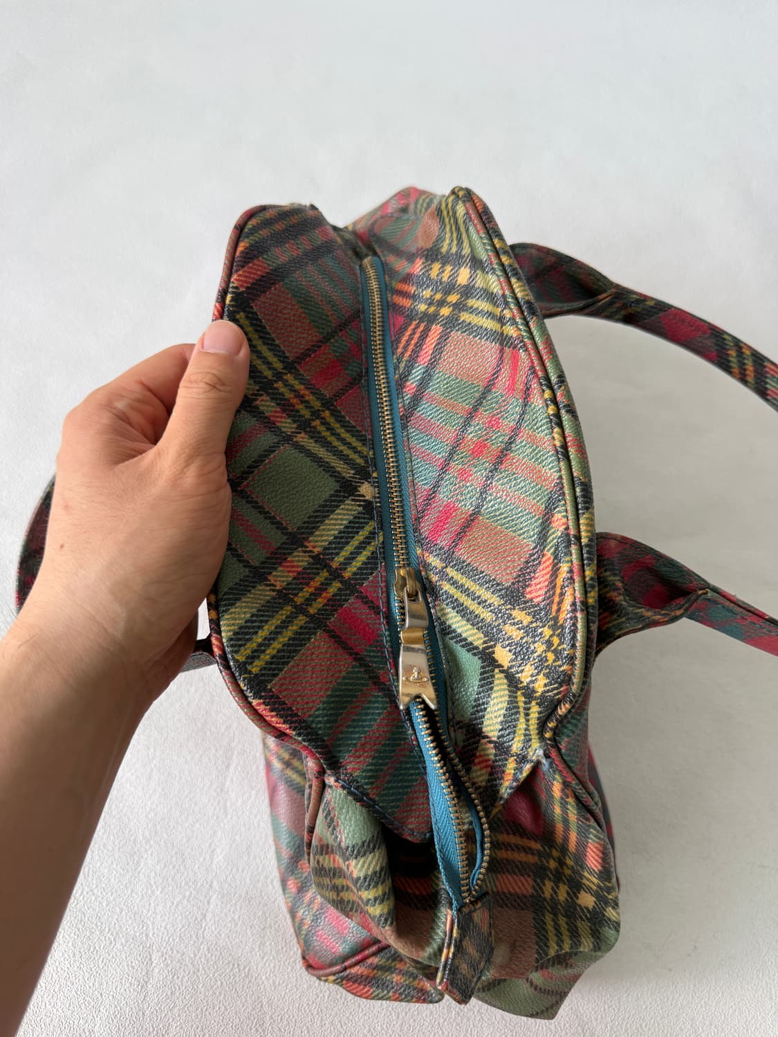 비비안웨스트우드(Viviennewestwood) 체크 토트백(ITALY) 상품이미지6