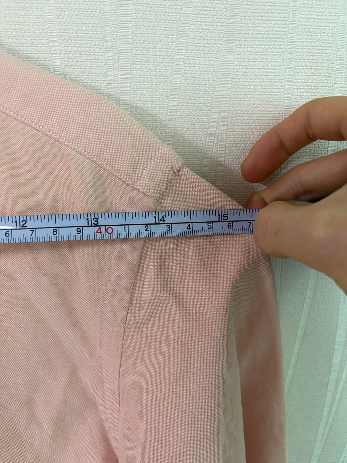 랄프로렌 핑크 셔츠 85사이즈(실측 L사이즈) 상품이미지6