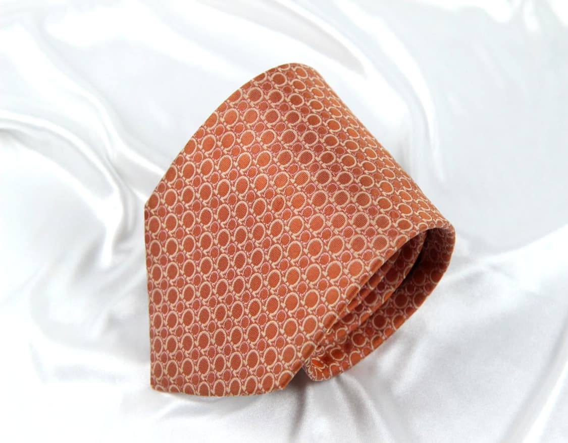 페라가모 9.2cm A+등급 간치니 남자 명품 넥타이 상품이미지1