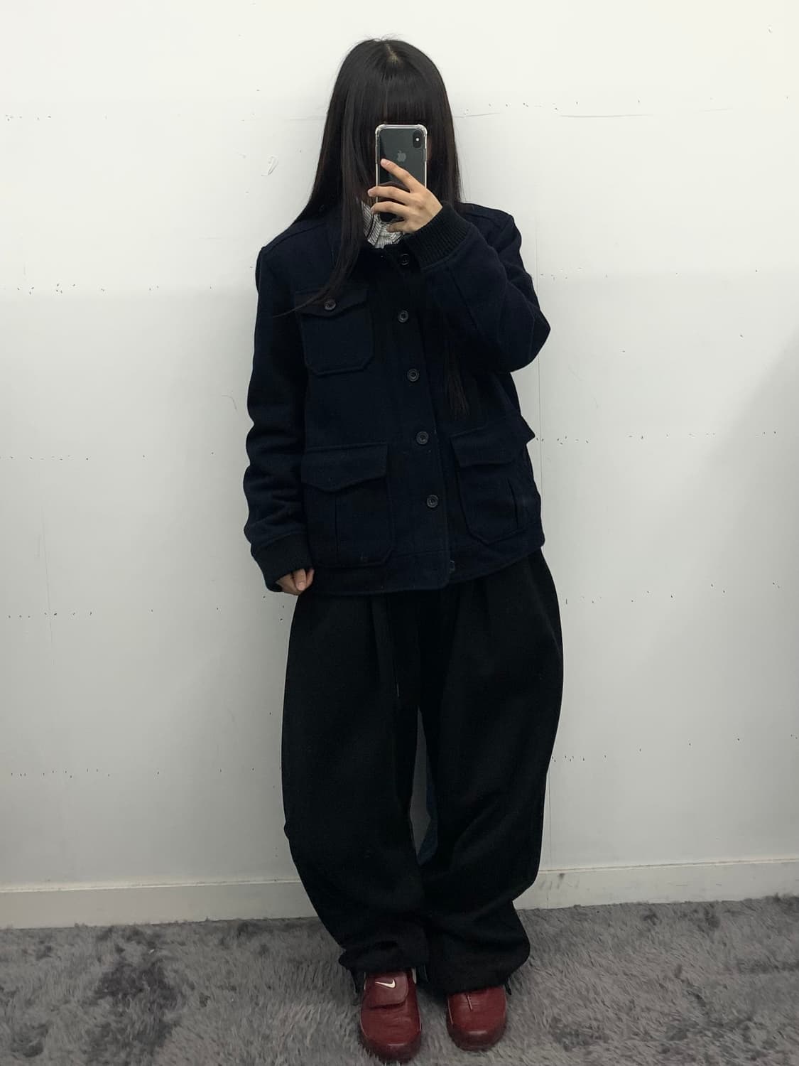 Gap 00년대 울 혼방 자켓 상품이미지2