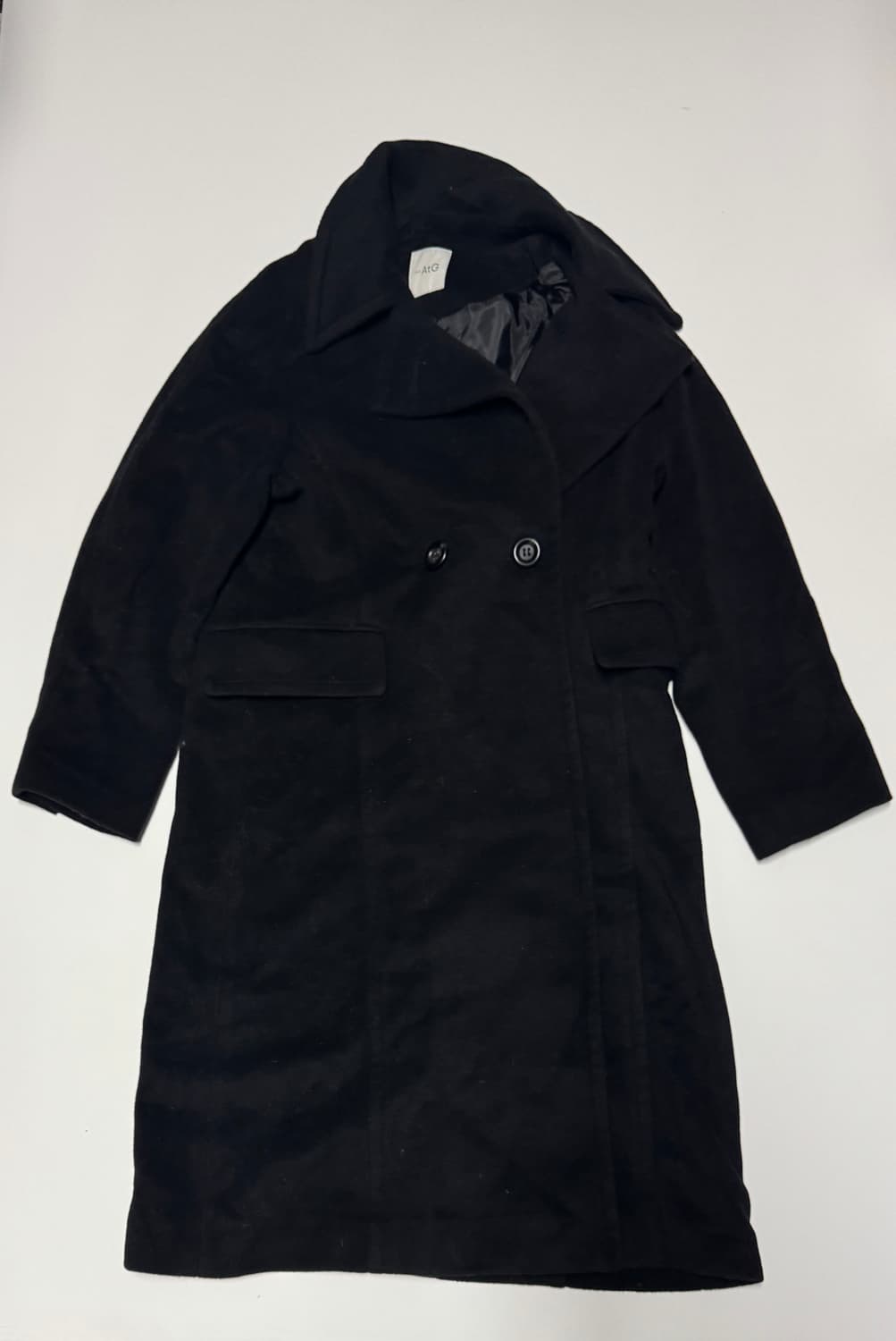 여성 더엣지 the AtG 21년도 미니멀 울 코트 55 상품이미지1