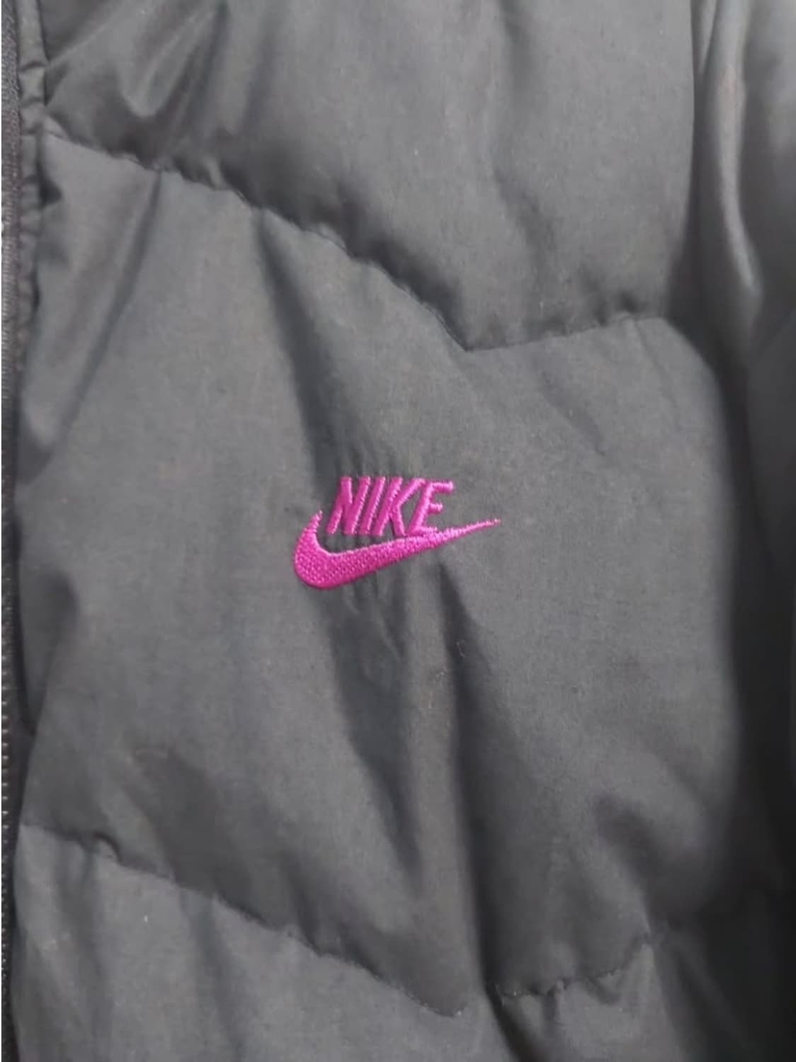 90's 삼나 나이키 리버시블 올드스쿨 푸퍼 패딩 L 상품이미지5