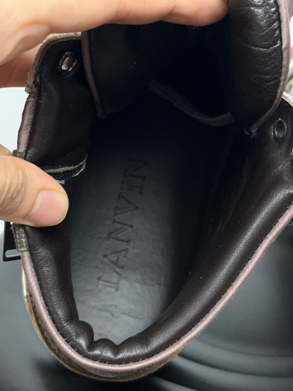 Lanvin Multi-textured Leather Side-zip H 상품이미지10