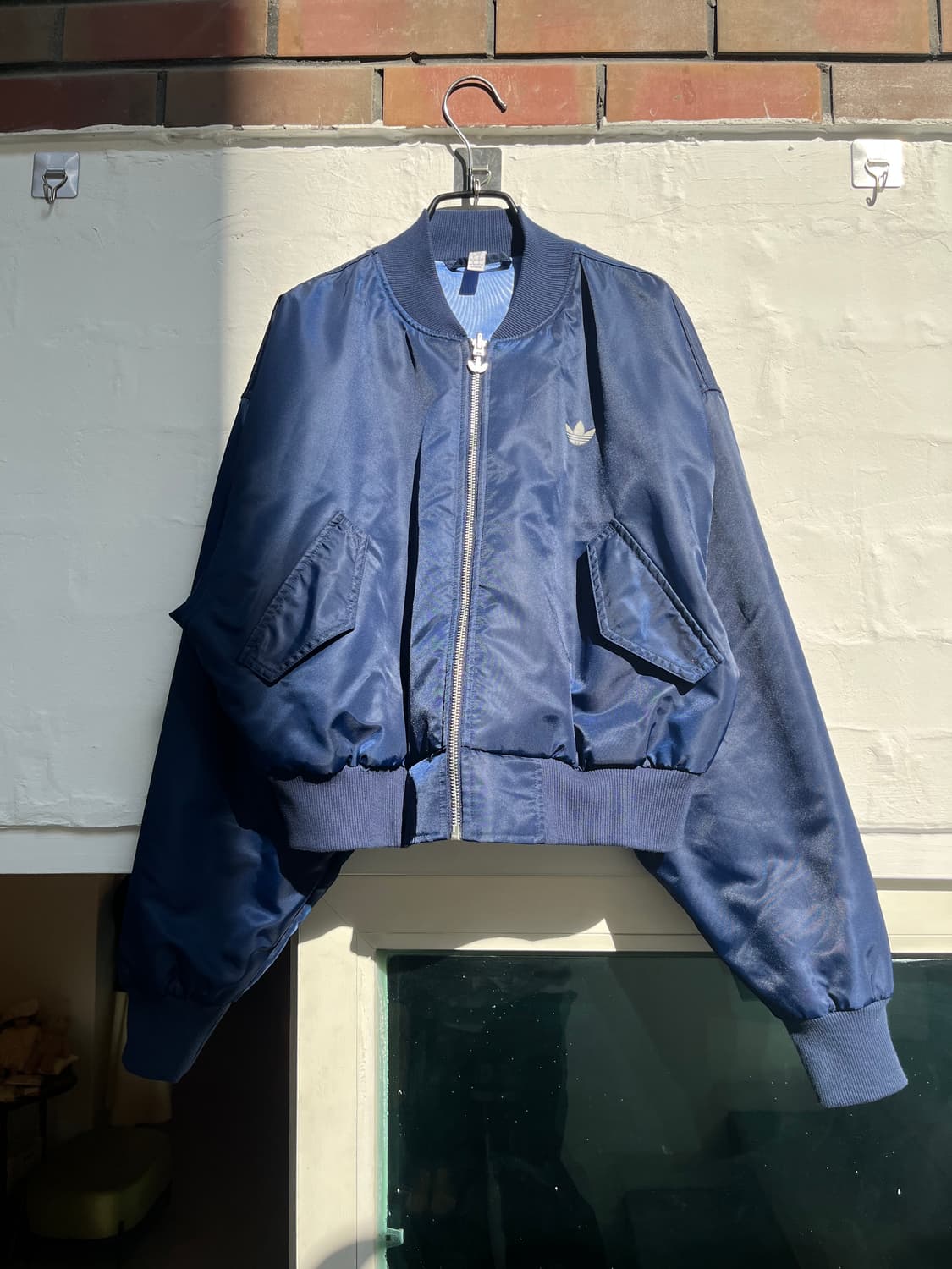 Adidas 아디다스 리버시블 크롭 봄버 자켓 S 상품이미지6