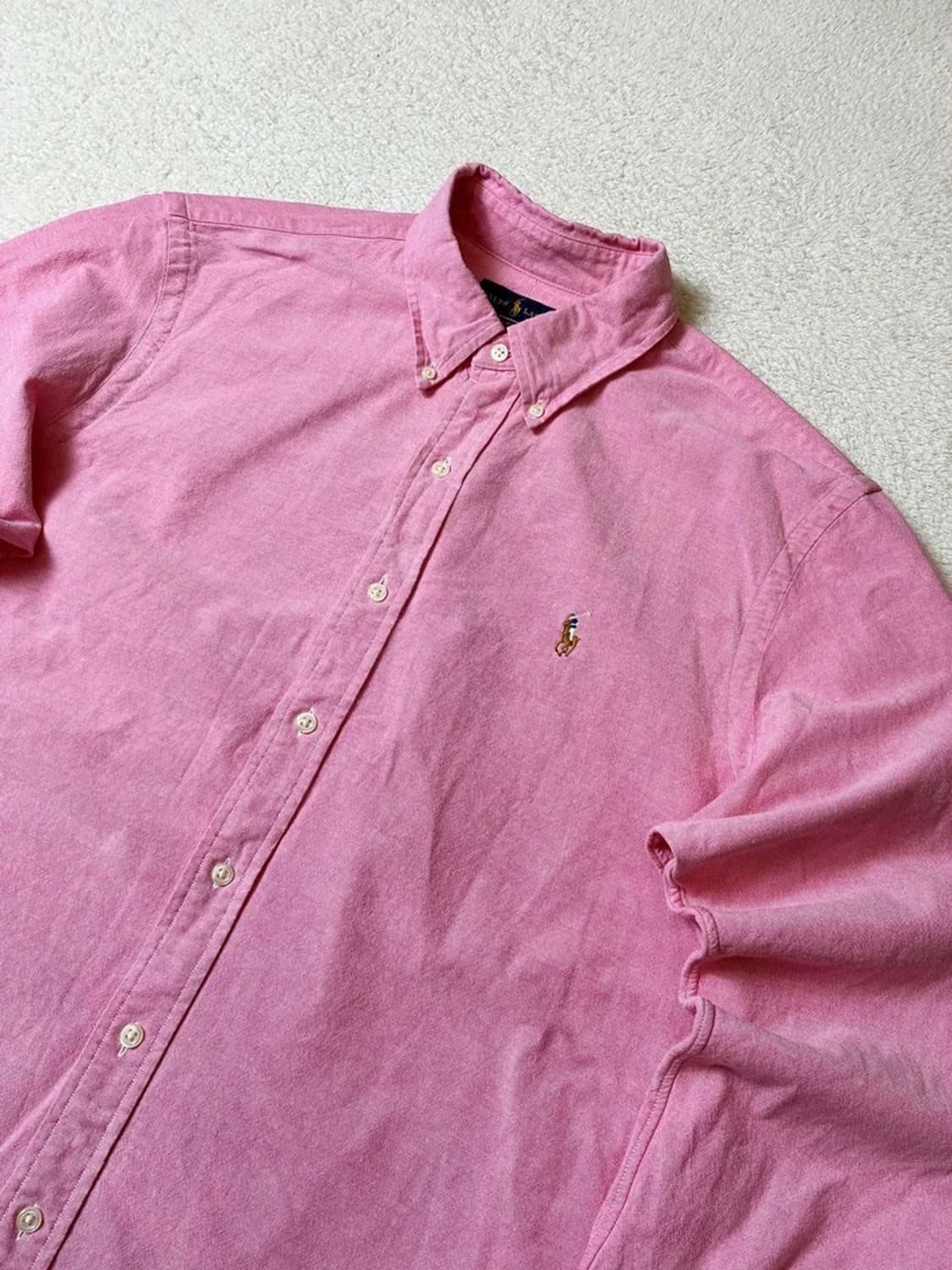 폴로 랄프로렌 옥스퍼드 자수 로고 셔츠 PN7480 상품이미지2