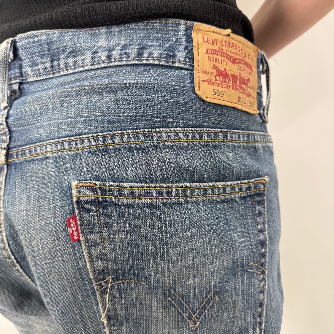 00‘s Levi’s 569 Loose Straight 상품이미지4