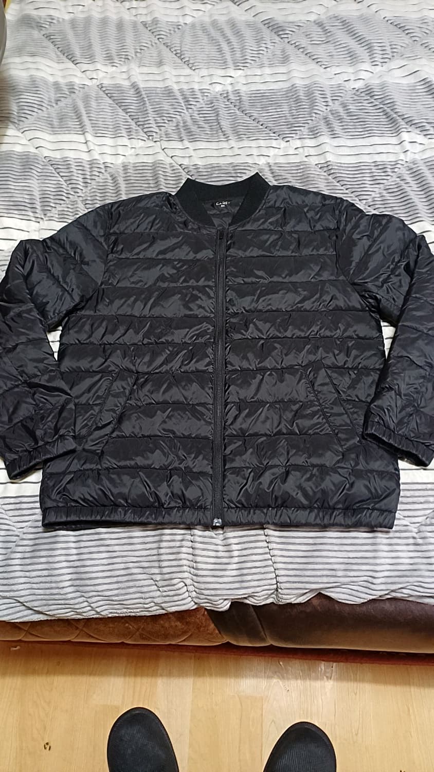 캐럿 경량패딩 XXL 가슴61 기장73 상품이미지1