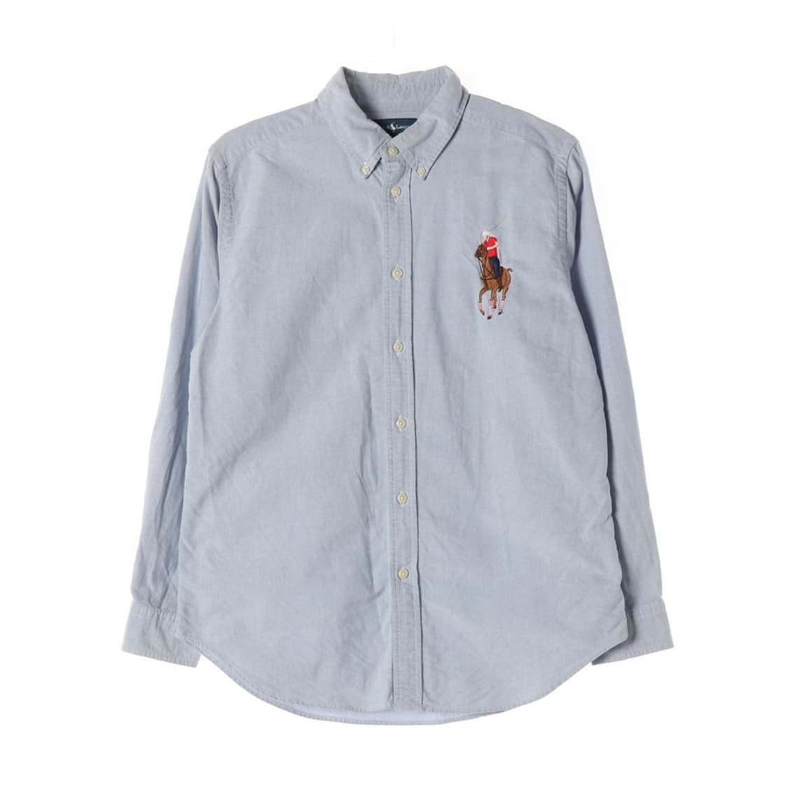 폴로 랄프로렌 라이트 블루 옥스포드 셔츠 L 14-16 상품이미지1