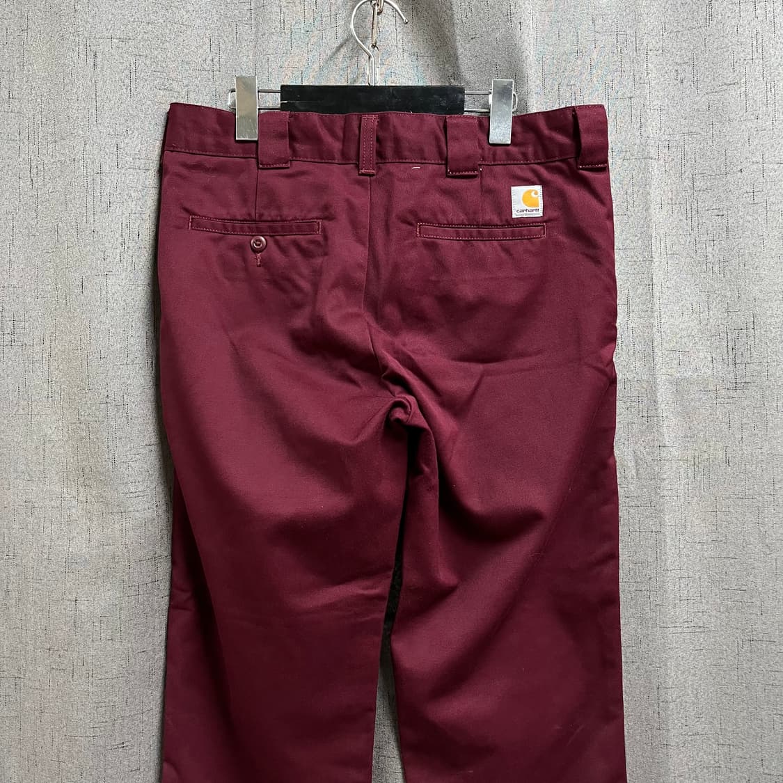 [30x32] 칼하트 WIP 마스터 팬츠 버건디(와인) 상품이미지3