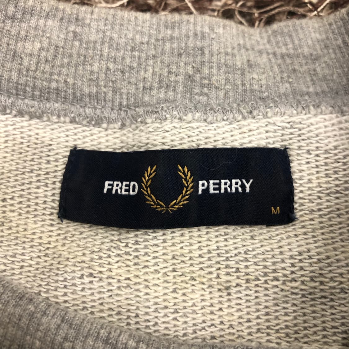 프레드페리 니트 도킹 맨투맨 상품이미지4