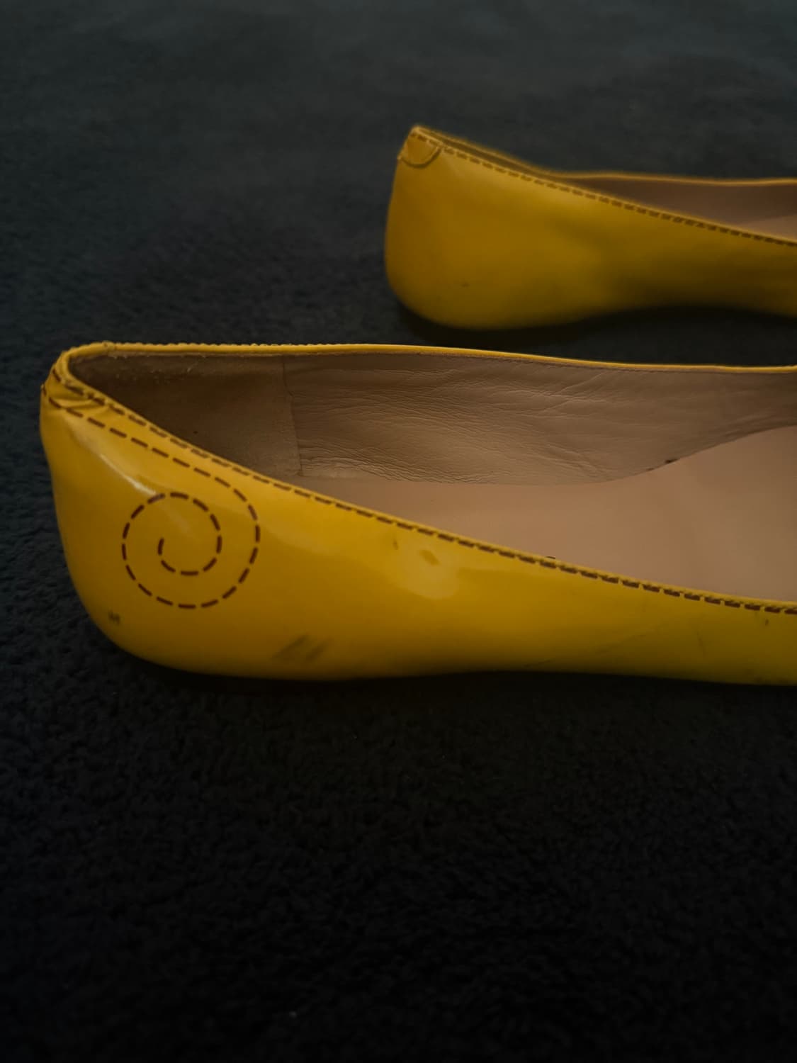 marc jacobs mouse flats yellow 상품이미지3