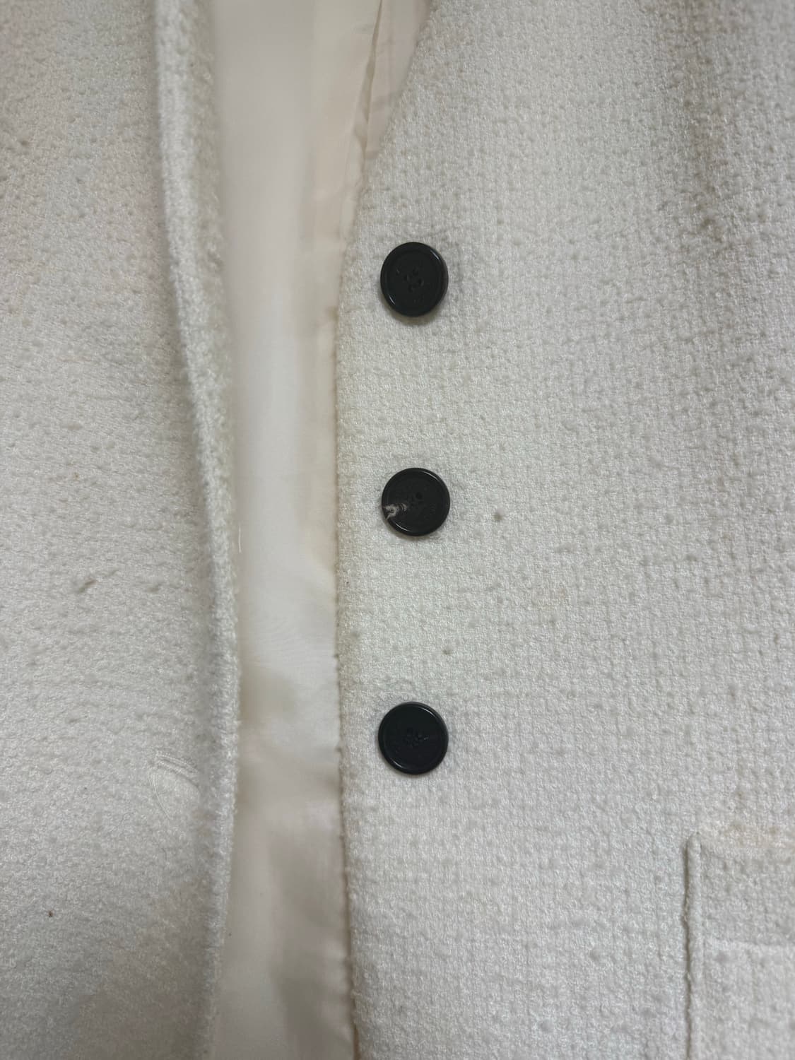 다이애그널 노카라 부클 자켓 상품이미지4