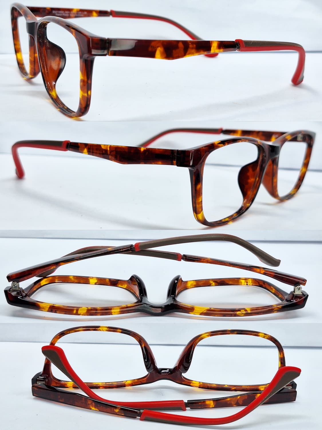 Zoff 조프 ZC211003D_49A1 레드 레오파드 안경테 55mm 상품이미지7