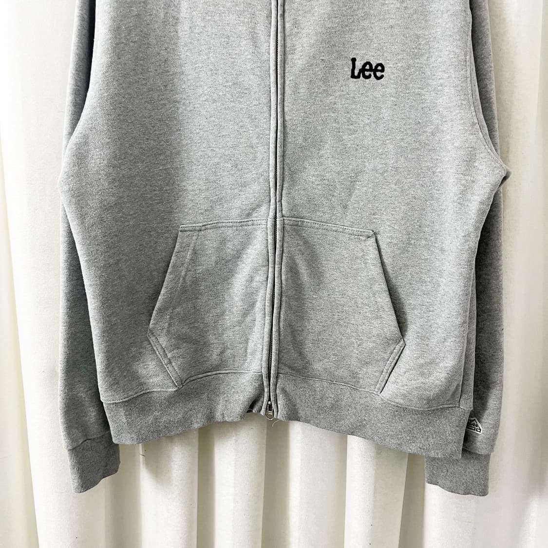 Lee 그레이 투웨이 후드 집업 상품이미지3