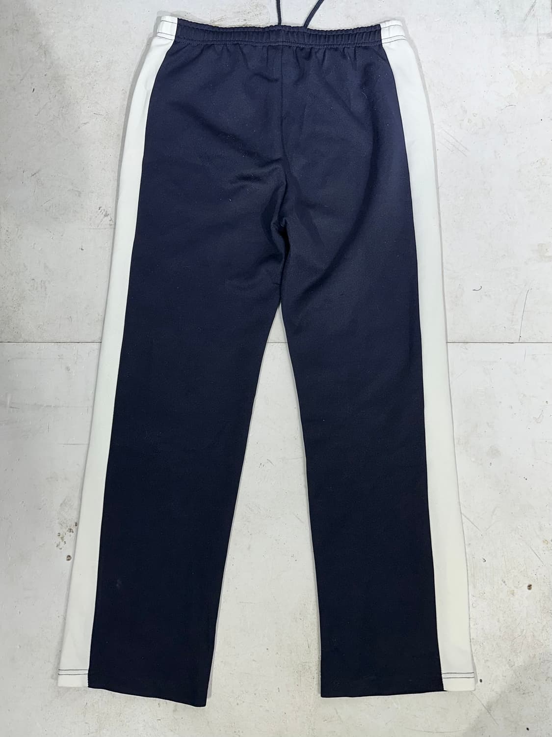 챔피온 네이비 와이드 사이드 로고 화이트 트레이닝 팬츠 추리닝 바지  상품이미지5