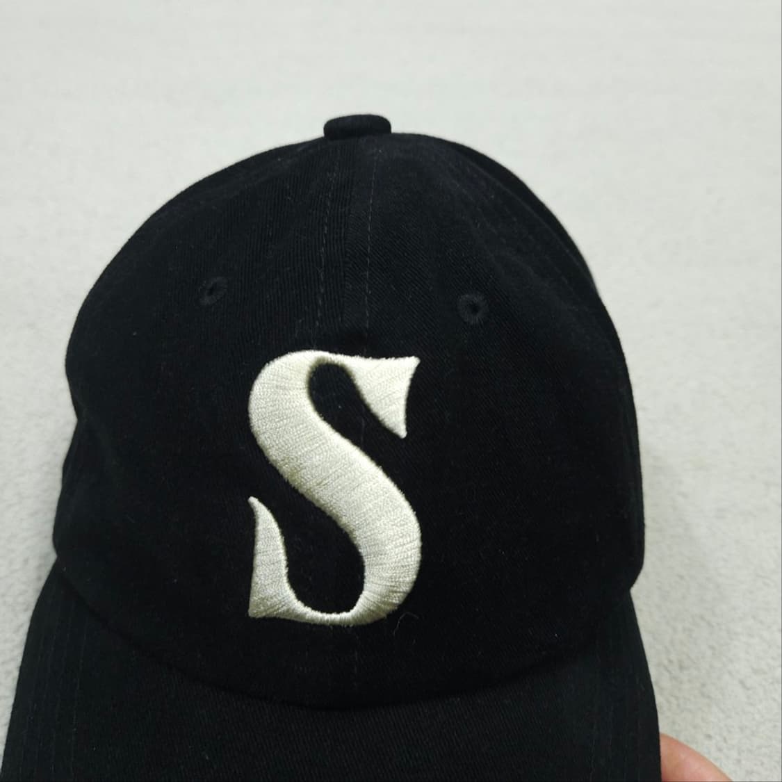 세터 볼캡 블랙 상품이미지3