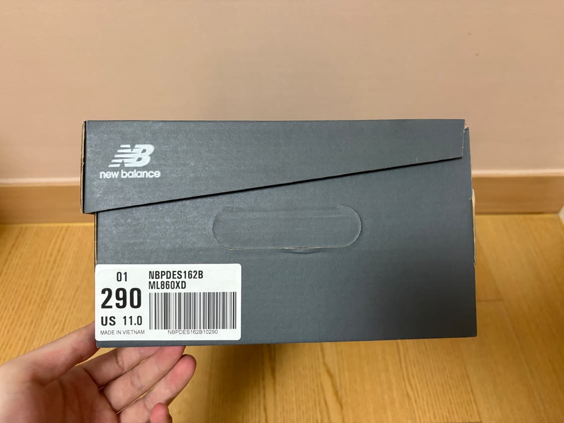 뉴발란스 860 화이트블랙 290 상품이미지6