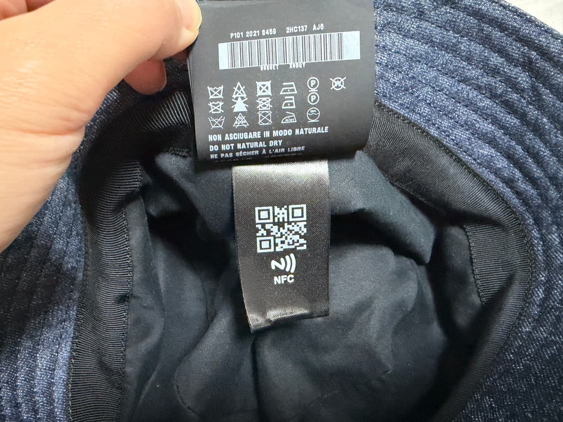 프라다 데님 버킷햇 상품이미지6