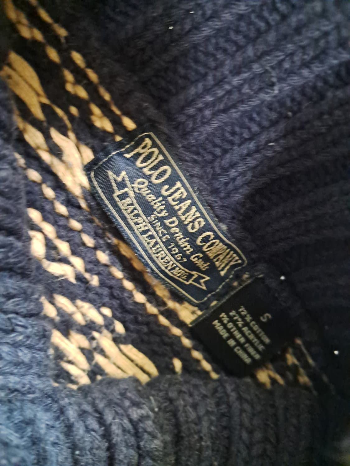 폴로진스 사슴패턴니트 상품이미지3