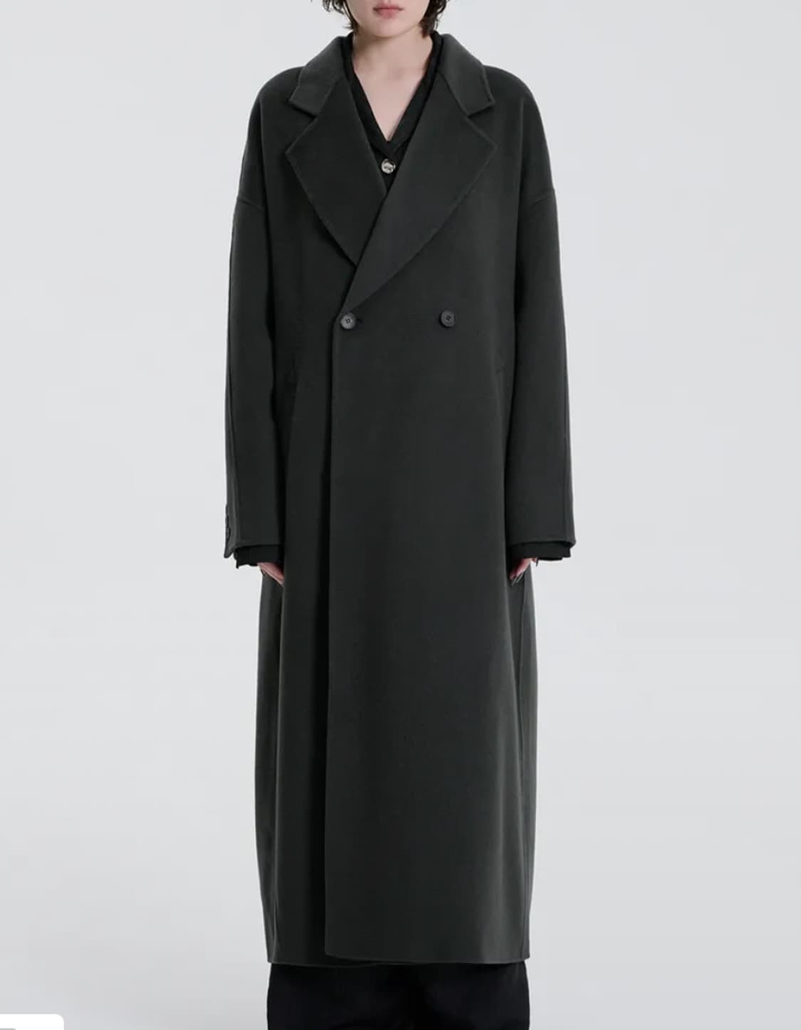 트리밍버드 와이드롱코트 1사이즈 판매해요 상품이미지1