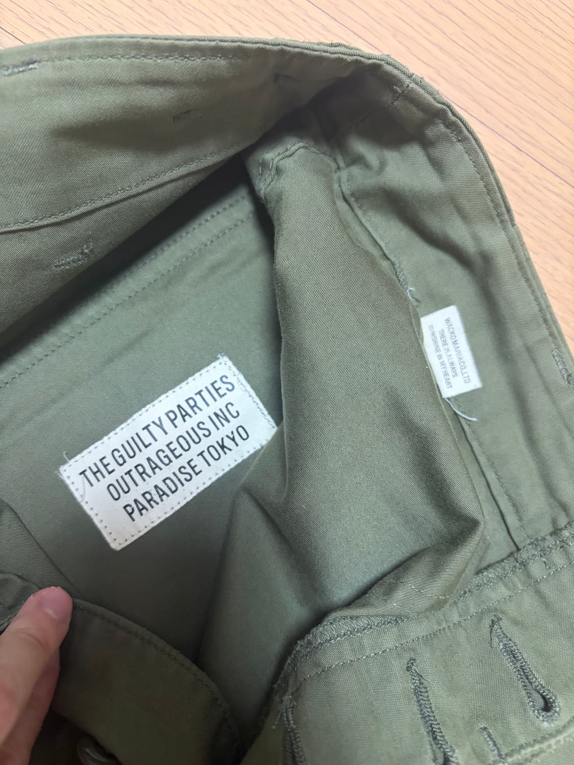 와코마리아 퍼티그 팬츠 상품이미지2