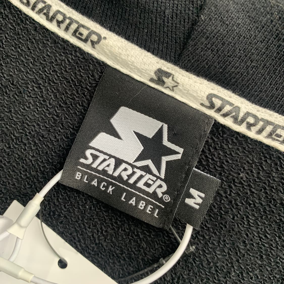 스타터 STARTER 화이트 로고 후드집업 1884 상품이미지4