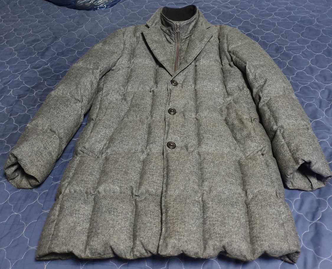 TG패션 TUXY 블루 내피형 오피스 사파리 다운 점퍼 그레이 (100) 상품이미지1