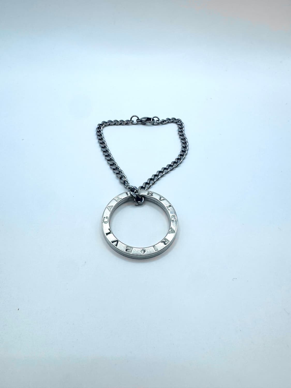 불가리 Bvlgari 실버 키링 펜던트 상품이미지3