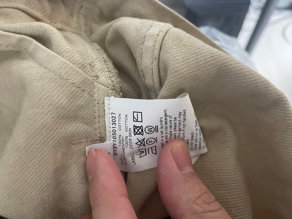 비즈빔21SS Spot 101XX JKT 데님 자켓 베이지 3 사이즈  상품이미지10