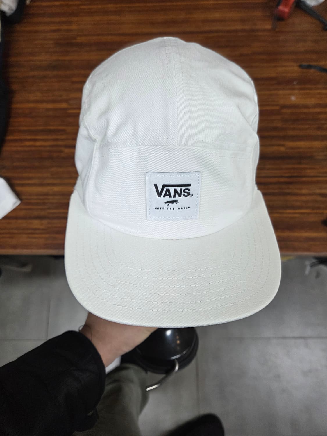 반스 기본로고 캠프캡 모자 프리  상품이미지1