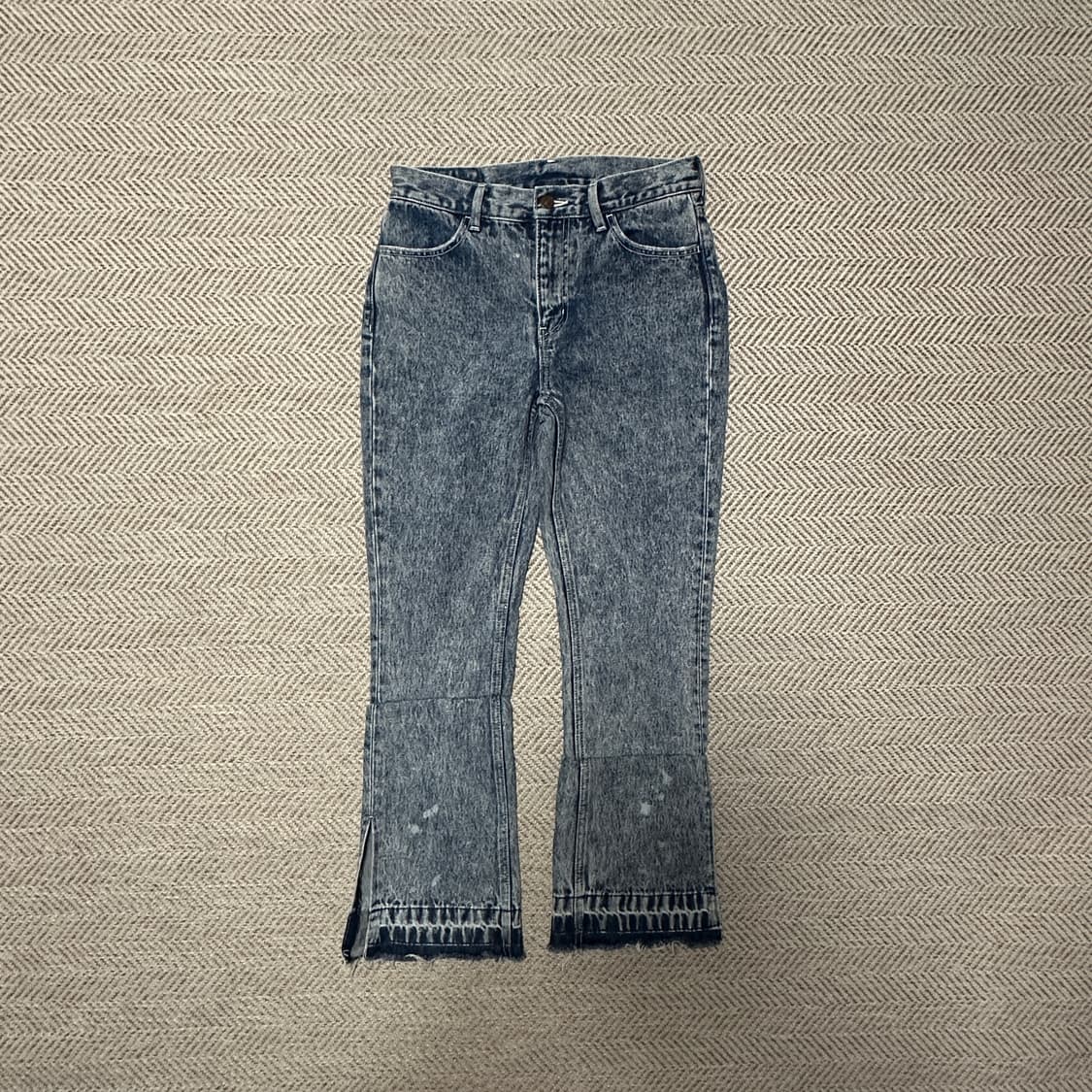 X-GIRL women boot cut denim pants 상품이미지1