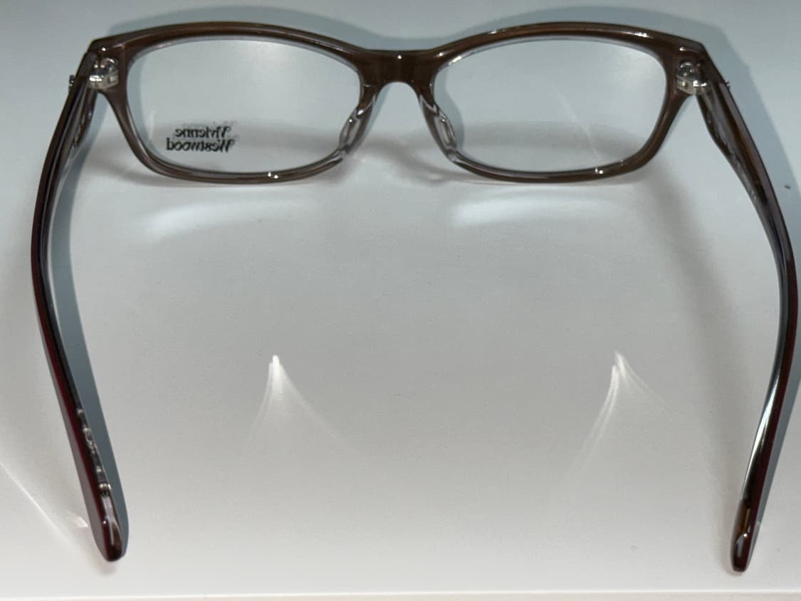 정품 비비안웨스트우드 버건디 안경  주얼리목걸이가방 상품이미지8