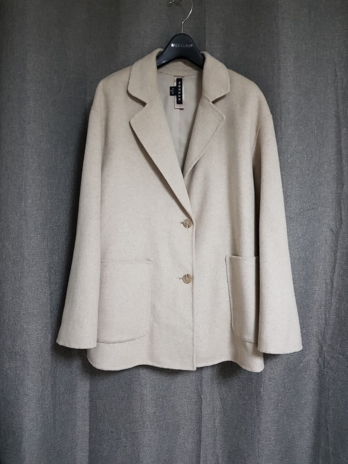 모르간 핸드메이드 울자켓 상품이미지1