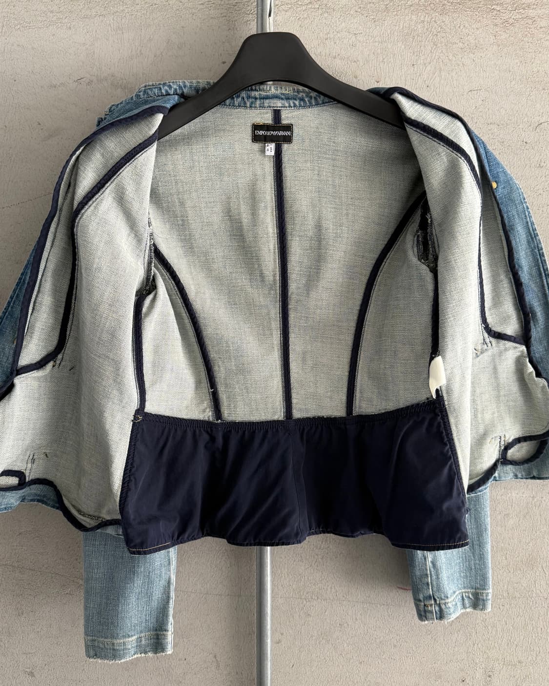 EMPORIO ARMANI Napoleon Denim Jacket 상품이미지8