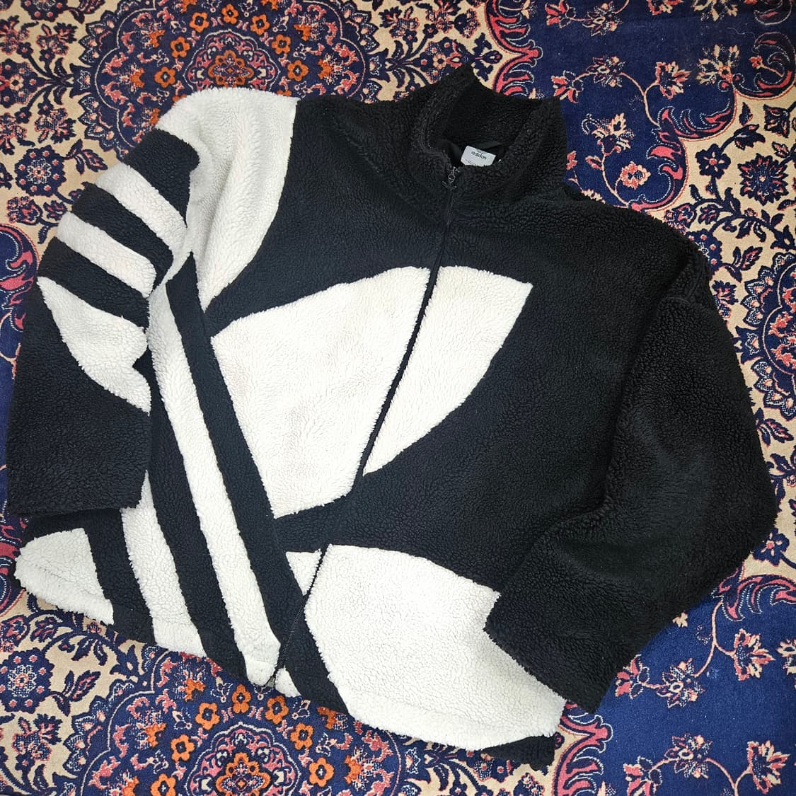 아디다스(Adidas) 아디 쉐르파 플리스 자켓 XL size 상품이미지3