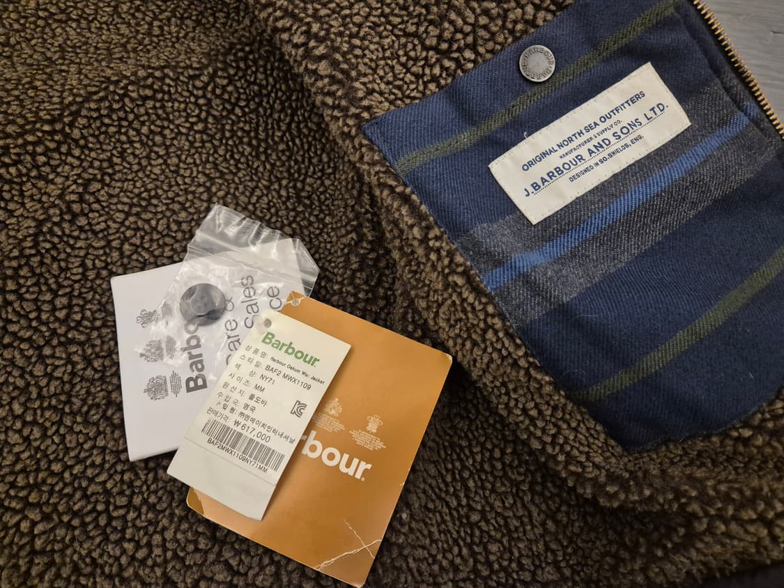 BARBOUR OAKUM 왁스 자켓 상품이미지6