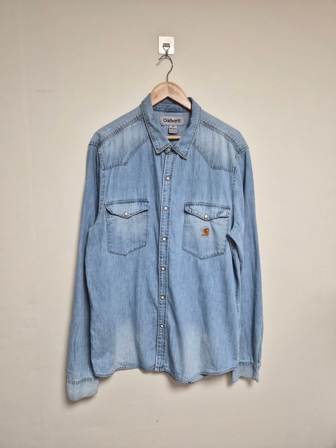 칼하트Carhartt 데님 웨스턴 셔츠 M - S242 상품이미지1