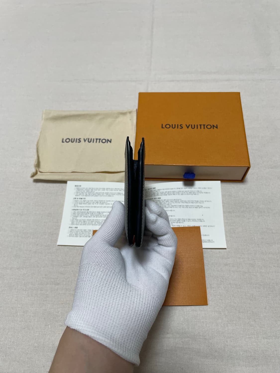 새상품급) 루이비통 이클립스 멀티플 월릿 반지갑 [os] 상품이미지4