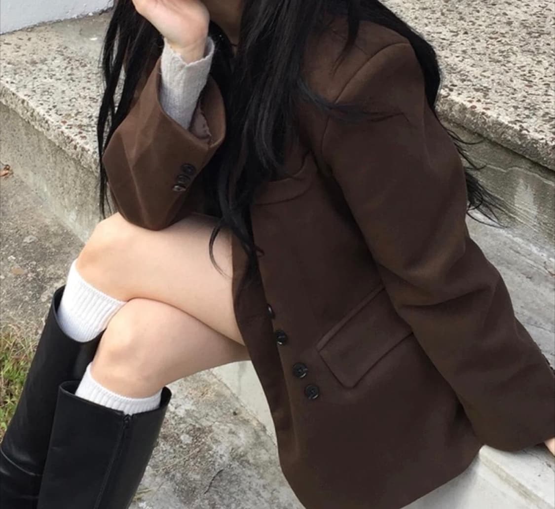 모디무드 스웨디 파우더 자켓 상품이미지1