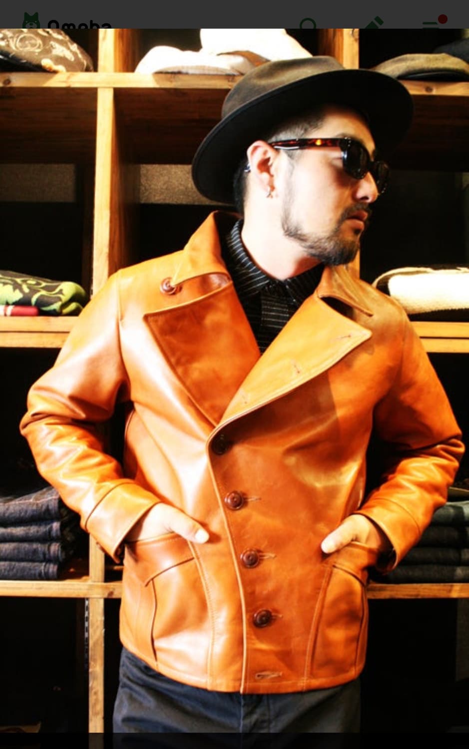 블랙사인 가죽자켓 상품이미지2